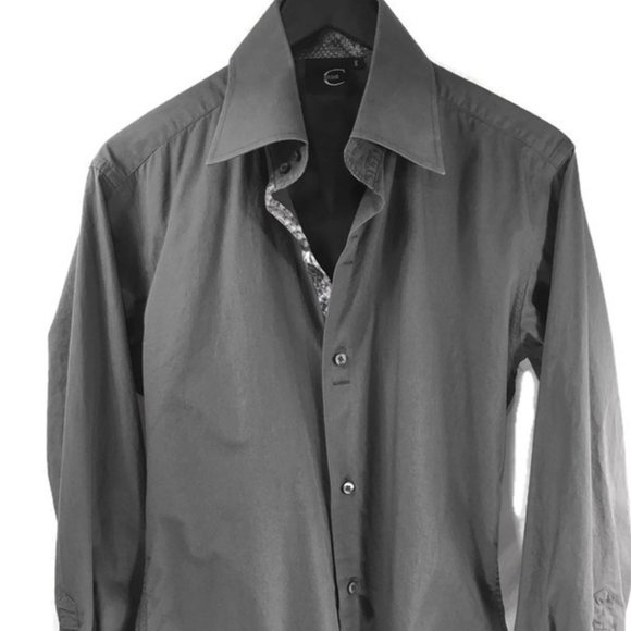 Just Cavalli Other - 🌺3/$15🌺JUST CAVALLI Dark Grey Dress Shirt